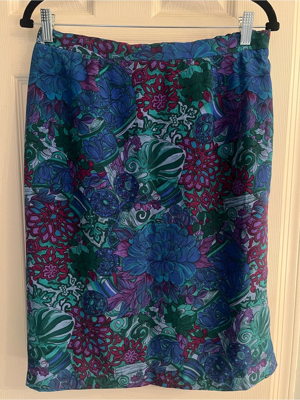VTG Paul Mauser silk skirt 6